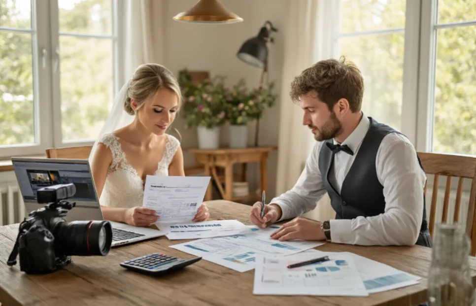 What is the average cost of a wedding video?