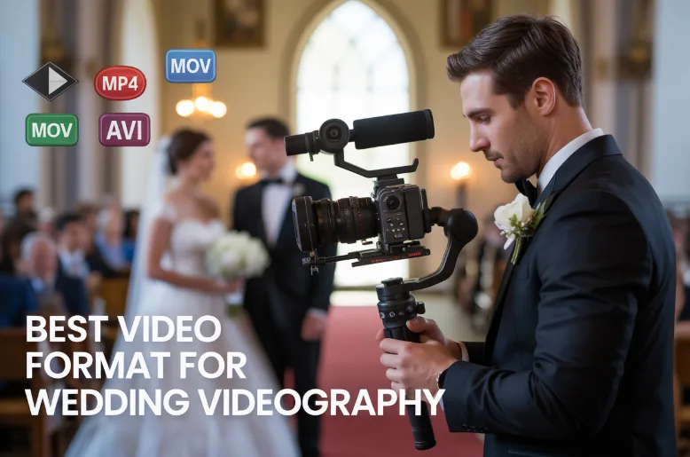 What is the best video format for wedding videography?