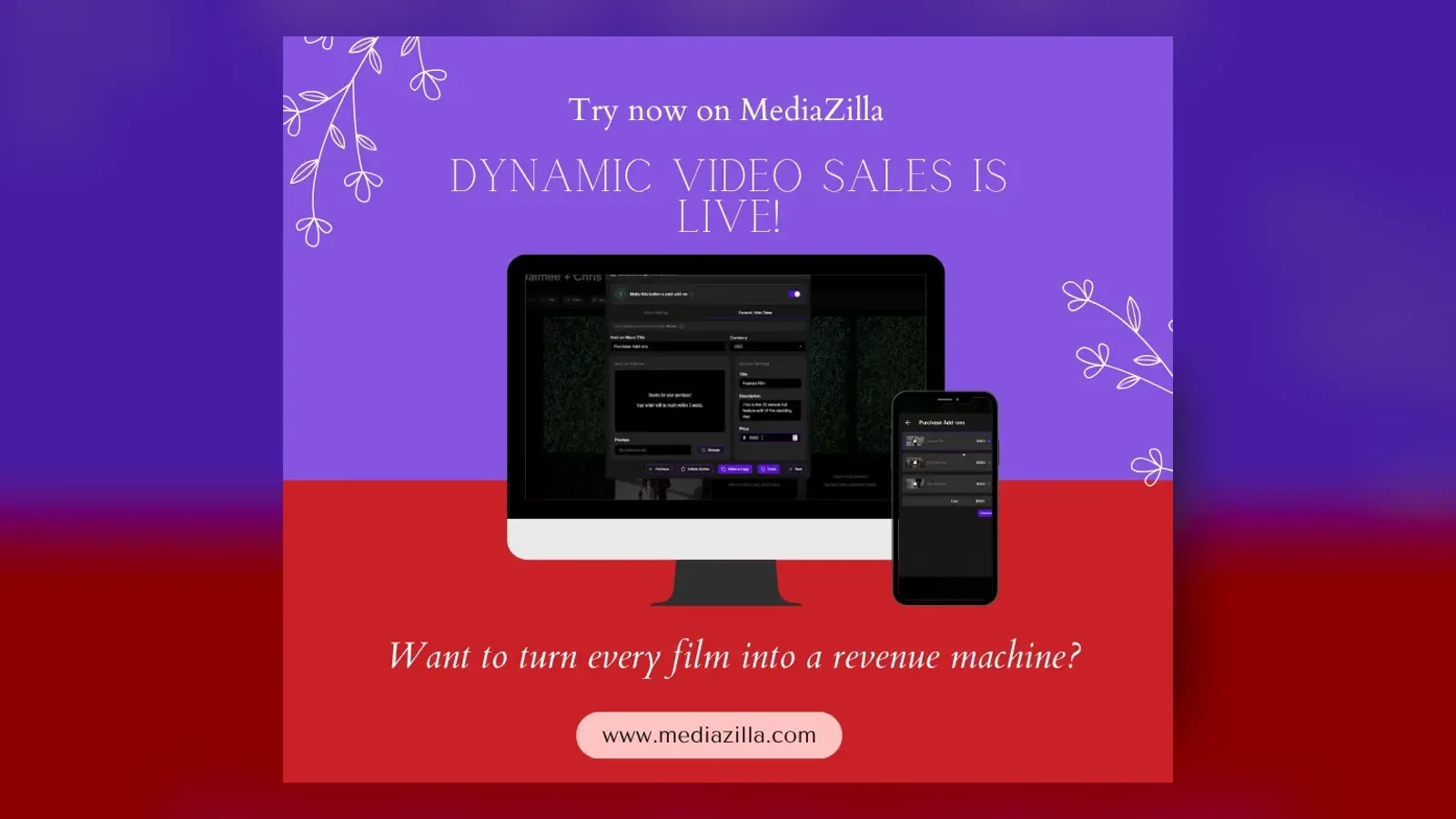 Introducing Dynamic Video Sales - Turn Every Film into A Revenue Machine!
