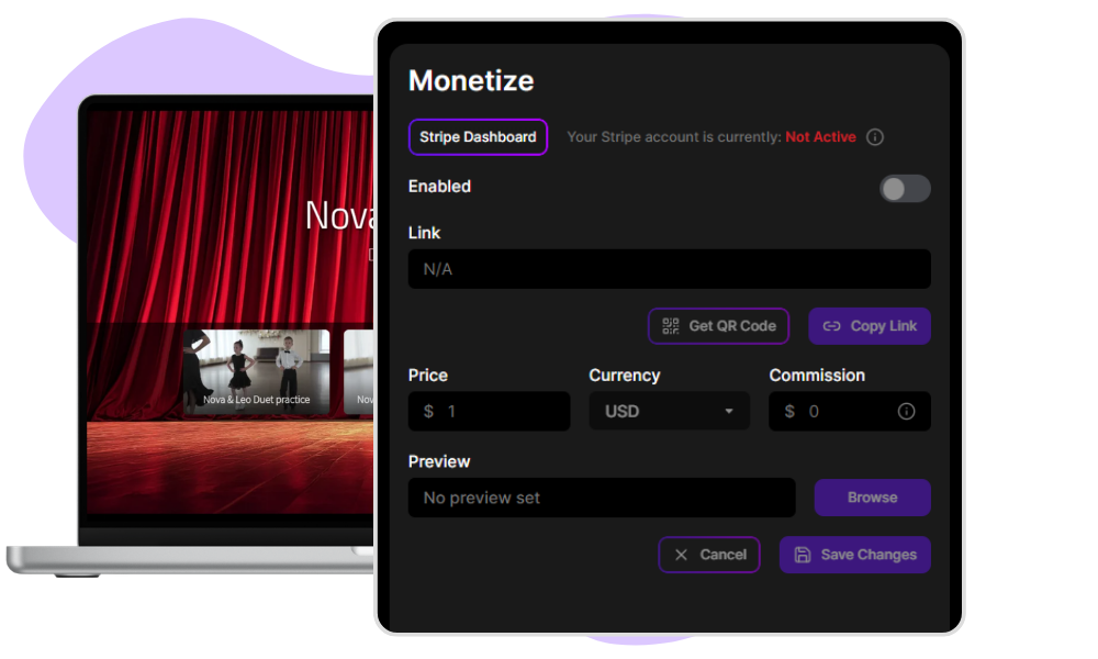 Set your price & paywall preview