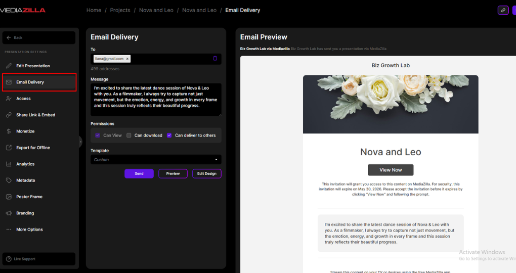 Share and get paid preview