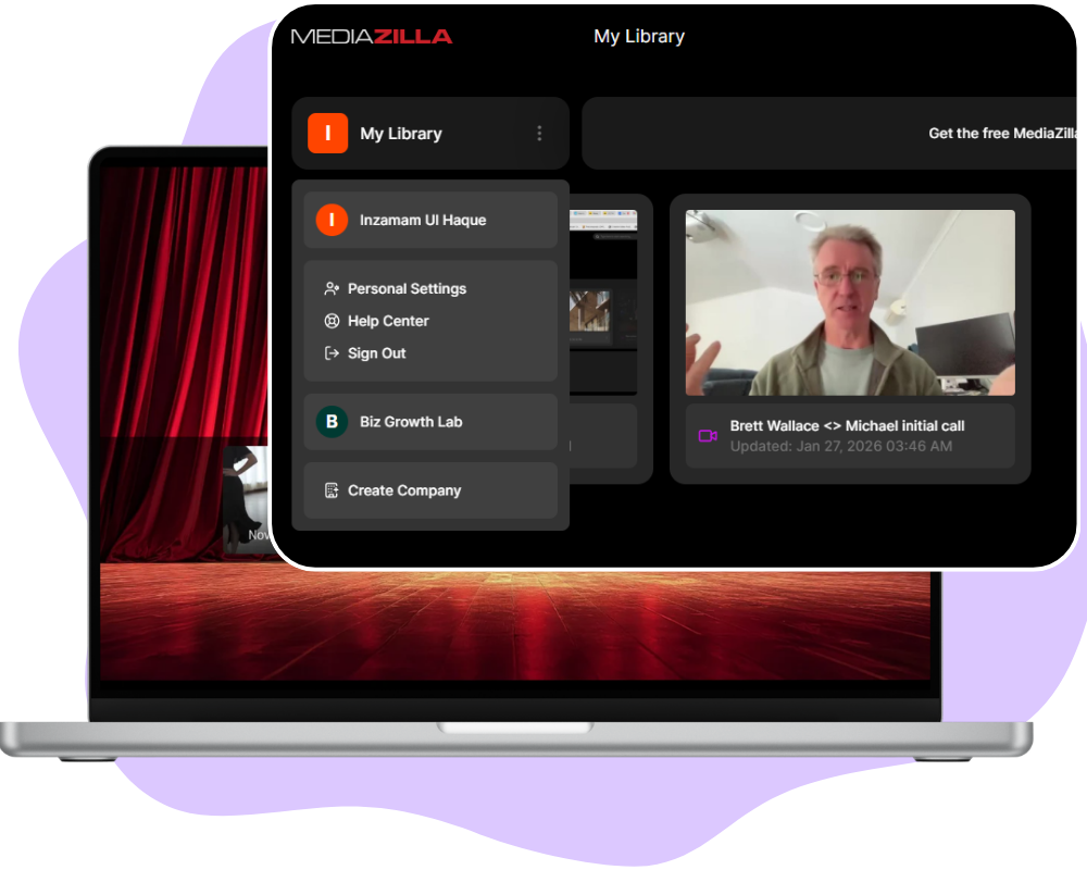 Personal Media Library for Clients